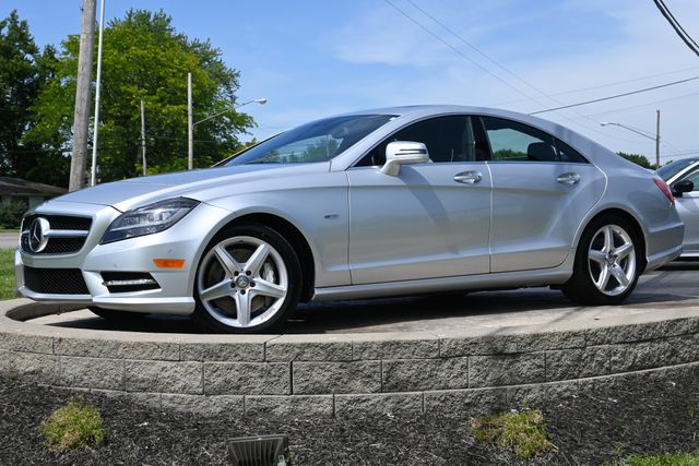 Silver 2012 Mercedes-Benz CLS 550 4MATIC Sedan All-Wheel Drive 7-Speed Automatic
