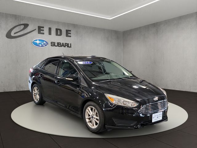 Tuxedo Black 2015 Ford Focus Sedan Front-Wheel Drive 6-Speed Automatic