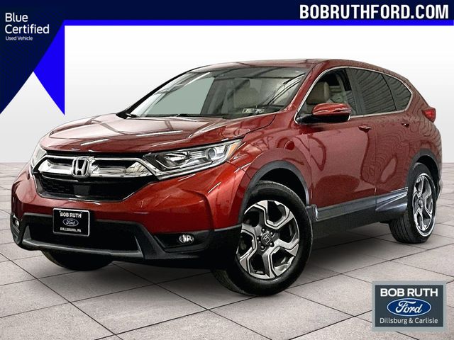 2017 Honda CR-V EX-L Red at Honda North