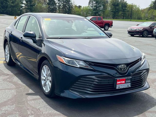 Teal (Aqua) 2018 Toyota Camry LE Sedan Front-Wheel Drive 8-Speed Automatic