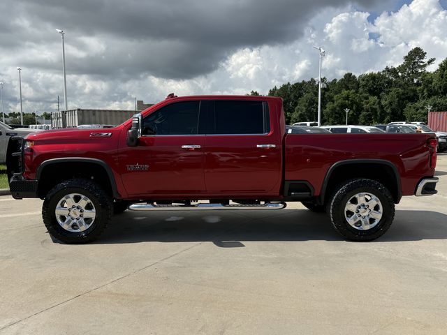2021 Chevrolet Silverado 2500HD LTZ Red at Traditions Chevrolet