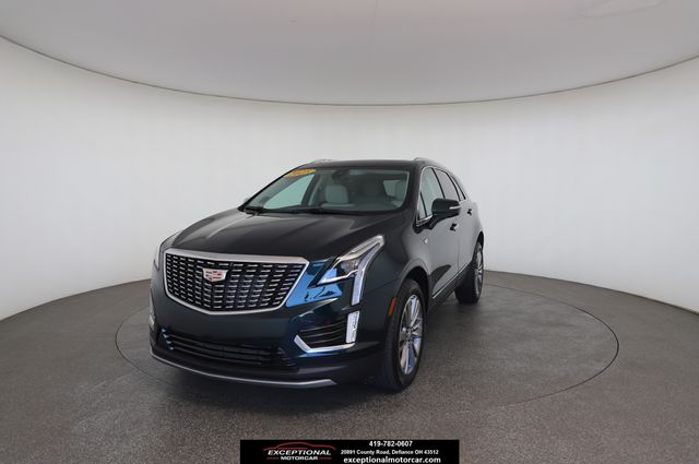 Emerald Lake Metallic 2025 Cadillac XT5 Premium Luxury AWD SUV / Crossover Four-Wheel Drive 9-Speed Automatic