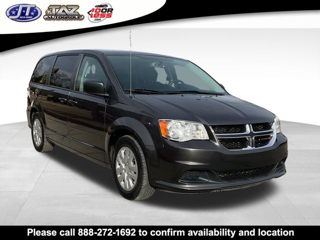 Gray (Granite Crystal Metallic Clearcoat) 2017 Dodge Grand Caravan SE FWD Minivan Front-Wheel Drive 6-Speed Automatic
