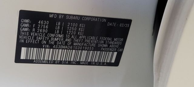 used 2025 Subaru Legacy car, priced at $26,490