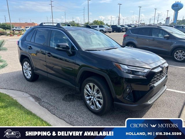 Midnight Black Metallic 2025 Toyota RAV4 SUV / Crossover All-Wheel Drive 8-Speed Automatic