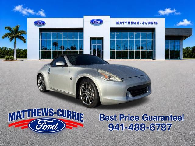 Brilliant Silver Metallic 2010 Nissan 370Z Convertible Rear-Wheel Drive 7-Speed Automatic