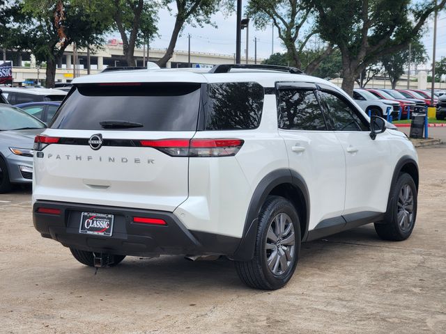 2025 Nissan Pathfinder SV White at Bayway Cadillac of The Woodlands