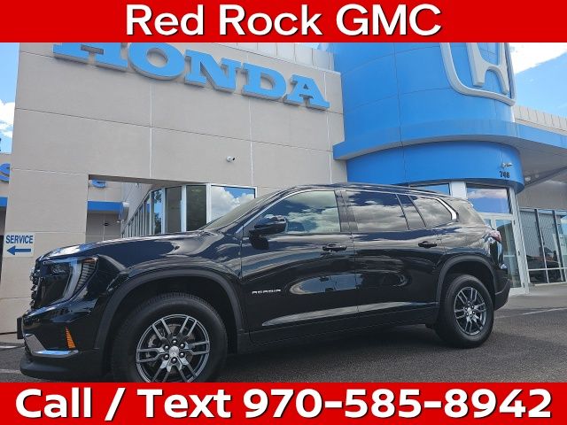 Black (Ebony Twilight Metallic) 2025 GMC Acadia SUV / Crossover Four-Wheel Drive 8-Speed Automatic