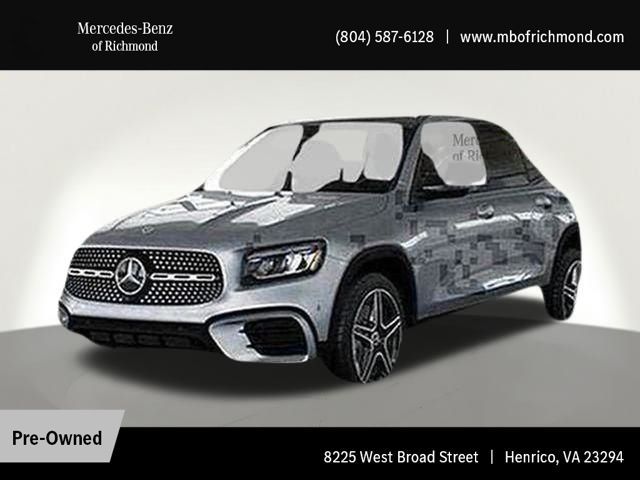 Cirrus Silver Metallic 2025 Mercedes-Benz GLB 250 4MATIC SUV / Crossover All-Wheel Drive 8-Speed Dual Clutch