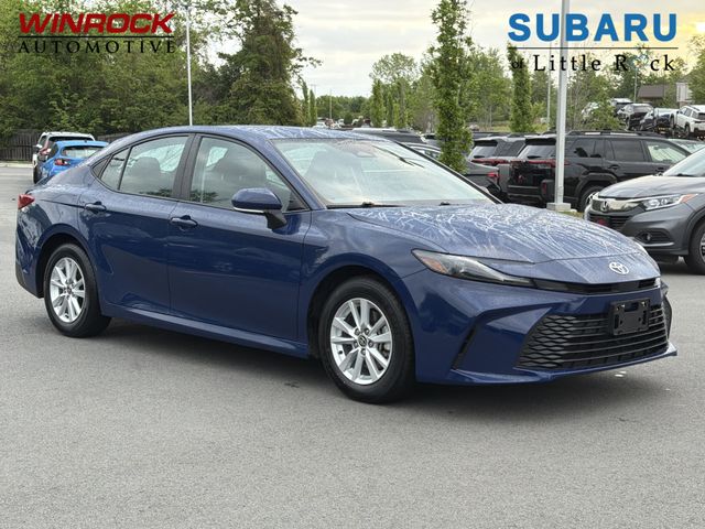 Blue 2025 Toyota Camry LE FWD Sedan Front-Wheel Drive Continuously Variable Transmission