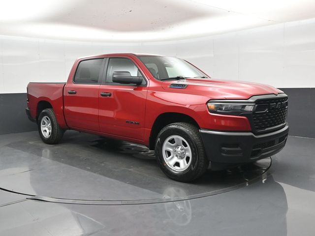 Molten Red Pearlcoat 2026 RAM 1500 Tradesman Crew Cab 4WD Pickup Truck Four-Wheel Drive 8-Speed Automatic