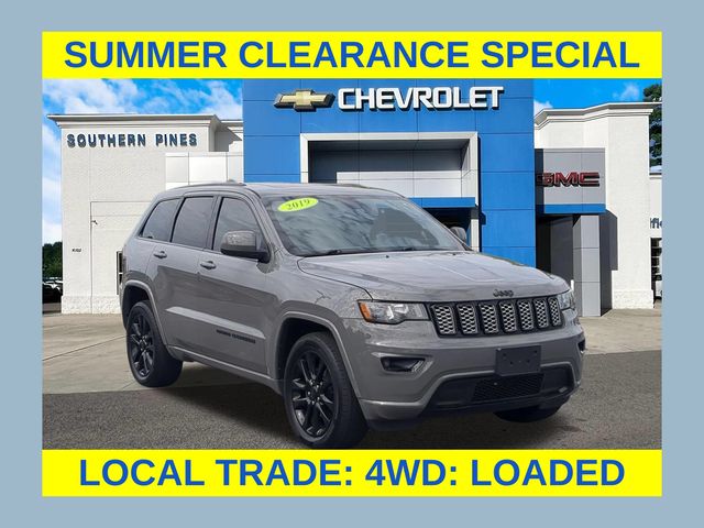 Sting-Gray Clearcoat 2019 Jeep Grand Cherokee SUV / Crossover Four-Wheel Drive 8-Speed Automatic