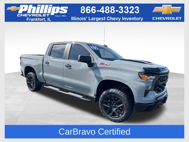 Slate Gray Metallic 2025 Chevrolet Silverado 1500 Pickup Truck Four-Wheel Drive Automatic
