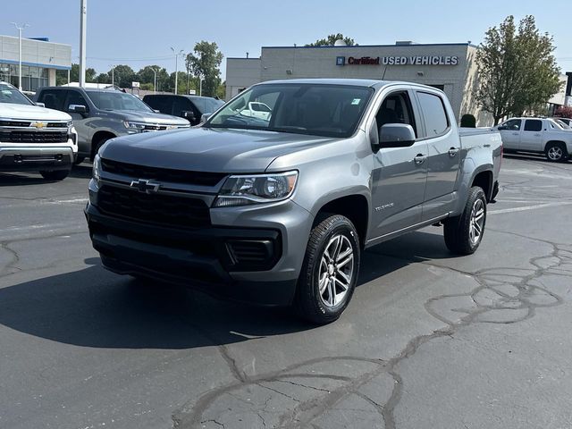 Gray (Steel Metallic) 2021 Chevrolet Colorado Pickup Truck Four-Wheel Drive 8-Speed Automatic