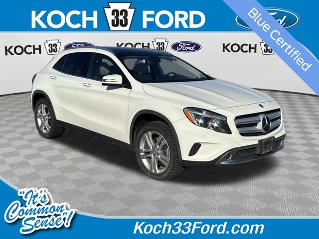 White 2017 Mercedes-Benz GLA 250 4MATIC SUV / Crossover All-Wheel Drive 7-Speed Automatic