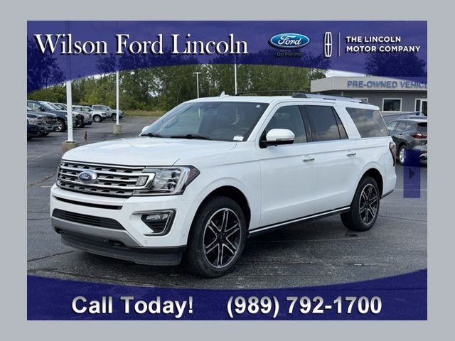 White Metallic 2021 Ford Expedition SUV / Crossover Four-Wheel Drive Automatic