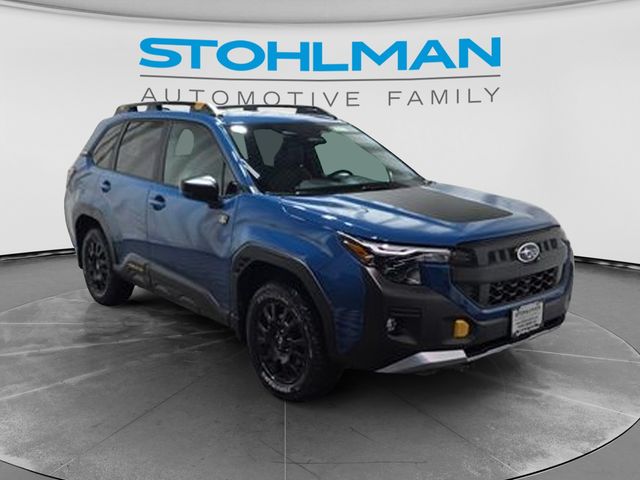 Geyser Blue 2026 Subaru Forester Wilderness Crossover AWD SUV / Crossover All-Wheel Drive Continuously Variable Transmission