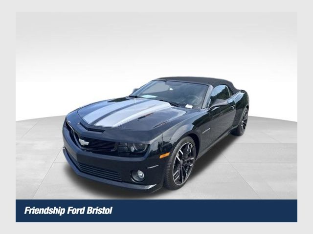Black 2011 Chevrolet Camaro Convertible Rear-Wheel Drive 6-Speed Automatic