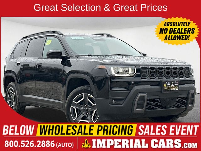 Diamond Black Crystal Pearlcoat 2026 Jeep Cherokee Limited 4WD SUV / Crossover Four-Wheel Drive Continuously Variable Transmission