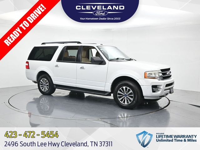 Oxford White 2017 Ford Expedition EL XLT 4WD SUV / Crossover Four-Wheel Drive 6-Speed Automatic