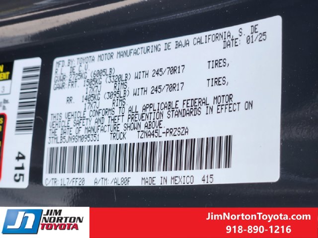 Used 2025 Toyota Tacoma Truck