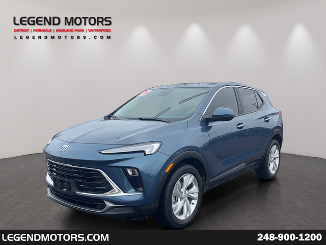 Ocean Blue Metallic 2026 Buick Encore GX Preferred FWD SUV / Crossover Front-Wheel Drive Continuously Variable Transmission