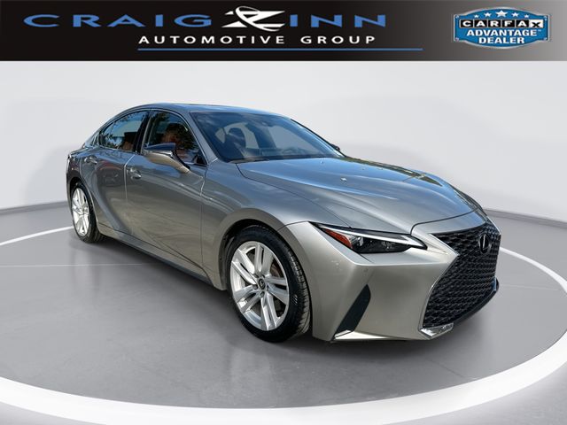 Silver 2023 Lexus IS 300 RWD Sedan Rear-Wheel Drive 8-Speed Automatic