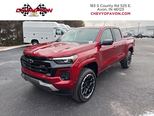 Radiant Red Tintcoat 2026 Chevrolet Colorado Pickup Truck Four-Wheel Drive 8-Speed Automatic