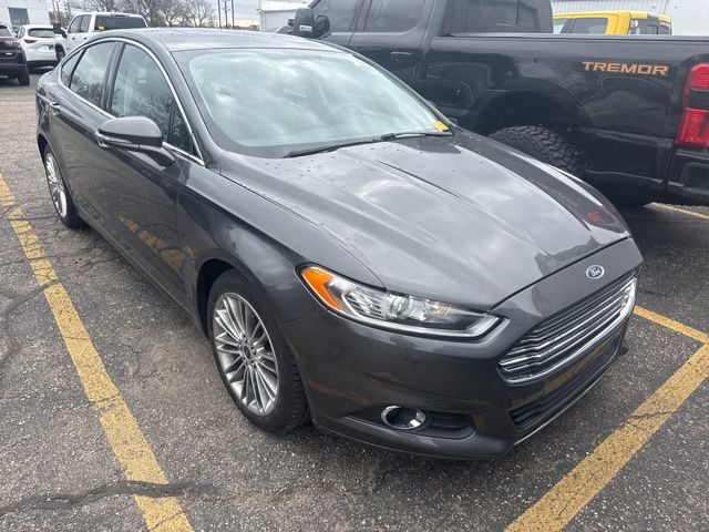 Gray (Magnetic) 2015 Ford Fusion SE AWD Sedan All-Wheel Drive 6-Speed Automatic
