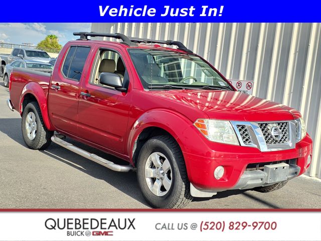 Red Brick 2012 Nissan Frontier Pickup Truck 4X2 5-Speed Automatic Overdrive