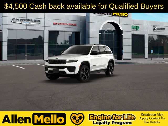 Bright White Clearcoat 2026 Jeep Grand Cherokee SUV / Crossover Four-Wheel Drive 8-Speed Automatic