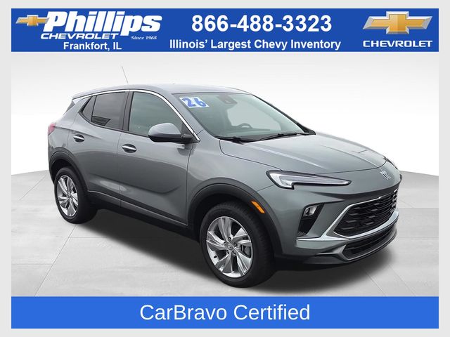Moonstone Gray Metallic 2026 Buick Encore GX SUV / Crossover All-Wheel Drive 9-Speed Automatic