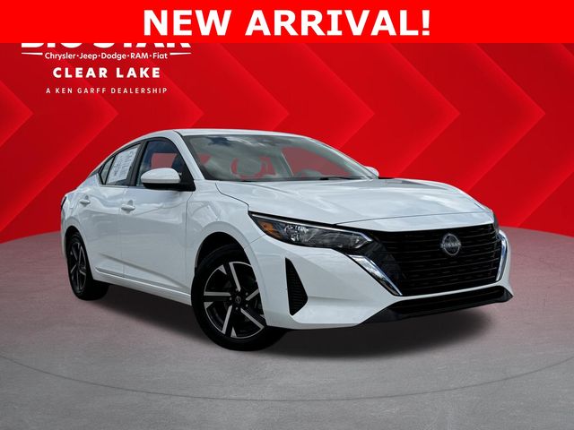 2024 Nissan Sentra SV White at Bayway Chrysler Dodge Jeep Ram