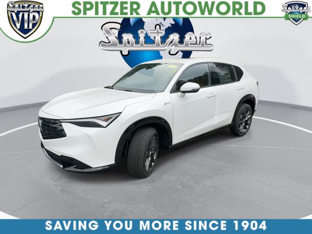 2026 Acura ADX A-Spec Package Silver at Spitzer Acura