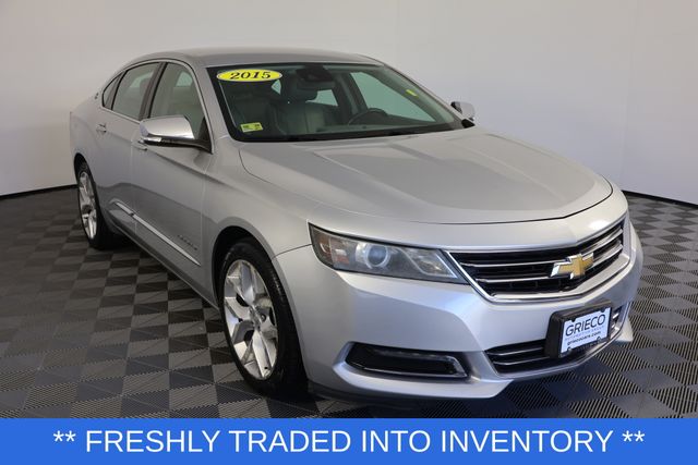 Silver Ice Metallic 2015 Chevrolet Impala LTZ 2LZ FWD Sedan Front-Wheel Drive 6-Speed Automatic Overdrive