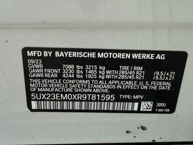 2024 BMW X7 xDrive40i White at Gullo Toyota