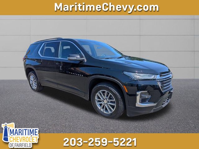 Mosaic Black Metallic 2023 Chevrolet Traverse SUV / Crossover Four-Wheel Drive 9-Speed Automatic