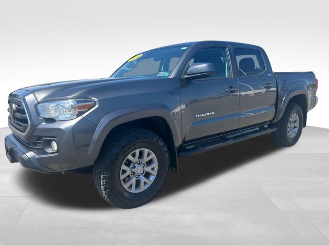 Magnetic Gray Metallic 2019 Toyota Tacoma SR5 V6 Double Cab 4WD Pickup Truck Four-Wheel Drive 6-Speed Automatic