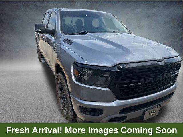 Billet Silver Metallic Clearcoat 2022 RAM 1500 Pickup Truck Four-Wheel Drive 8-Speed Automatic