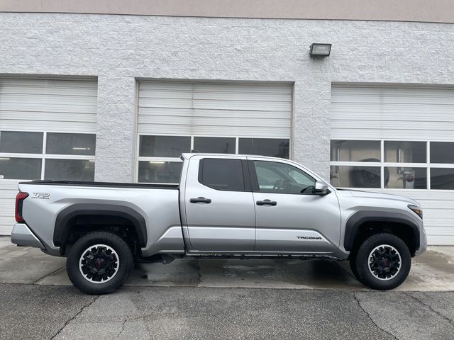 Celestial Silver Metallic 2024 Toyota Tacoma TRD Off-Road Double Cab 4WD Pickup Truck Four-Wheel Drive 8-Speed Automatic