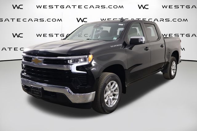 Black 2023 Chevrolet Silverado 1500 Pickup Truck Four-Wheel Drive 8-Speed Automatic
