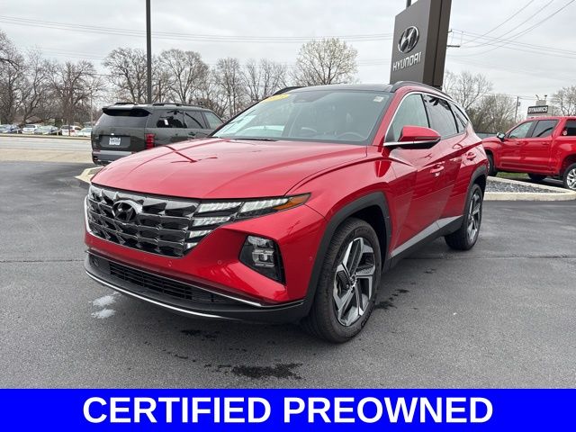 Certified Used 2023 Red Hyundai Limited image 11