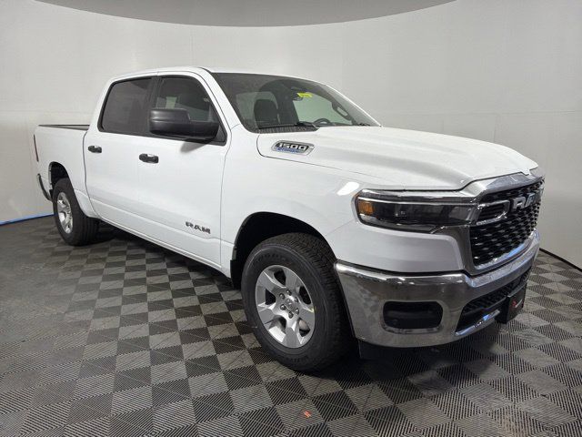 Bright White Clearcoat 2026 RAM 1500 Pickup Truck Four-Wheel Drive 8-Speed Automatic
