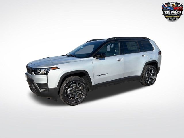 Silver Zynith Clearcoat 2026 Jeep Cherokee SUV / Crossover Four-Wheel Drive Continuously Variable Transmission