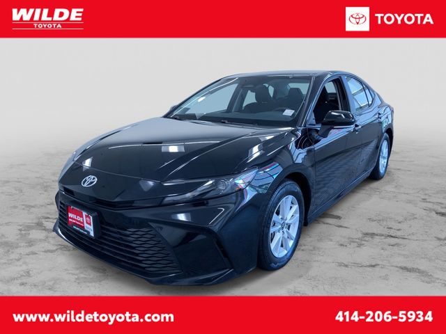 Midnight Black Metallic 2026 Toyota Camry Sedan Front-Wheel Drive Continuously Variable Transmission