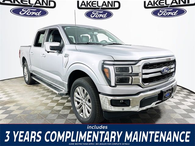 Iconic Silver Metallic 2026 Ford F-150 Pickup Truck Four-Wheel Drive Automatic