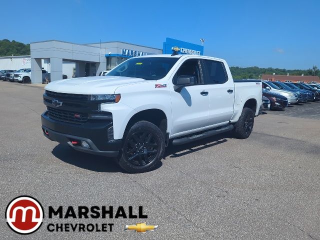 Summit White 2021 Chevrolet Silverado 1500 Pickup Truck Four-Wheel Drive Automatic