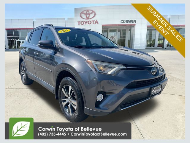 Magnetic Gray Metallic 2017 Toyota RAV4 SUV / Crossover All-Wheel Drive 6-Speed Automatic