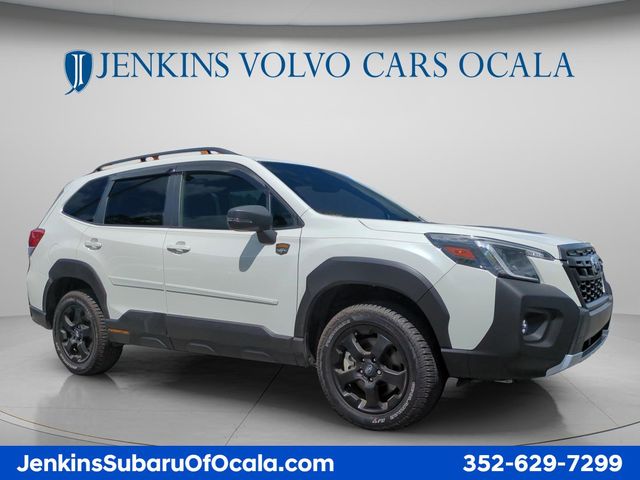 Crystal White Pearl 2025 Subaru Forester Wilderness Crossover AWD SUV / Crossover All-Wheel Drive Continuously Variable Transmission