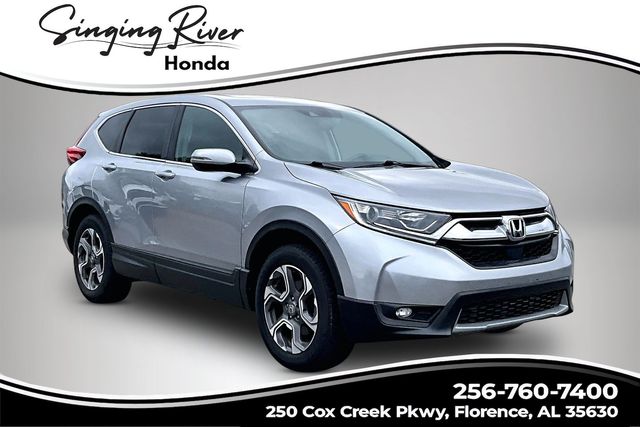 Lunar Silver Metallic 2018 Honda CR-V EX-L AWD SUV / Crossover All-Wheel Drive Continuously Variable Transmission